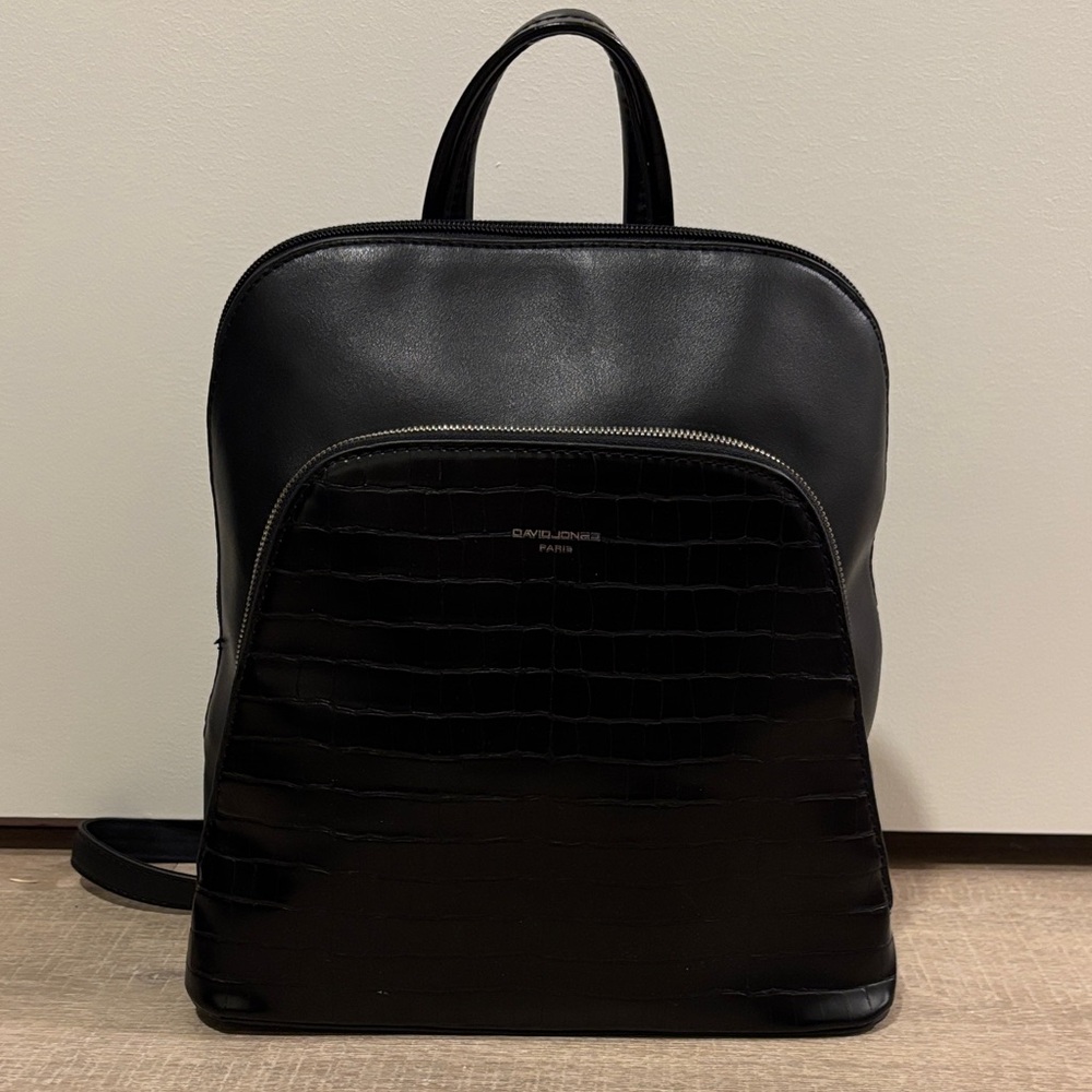 Black Backpack by David Jones FINAL PRICE